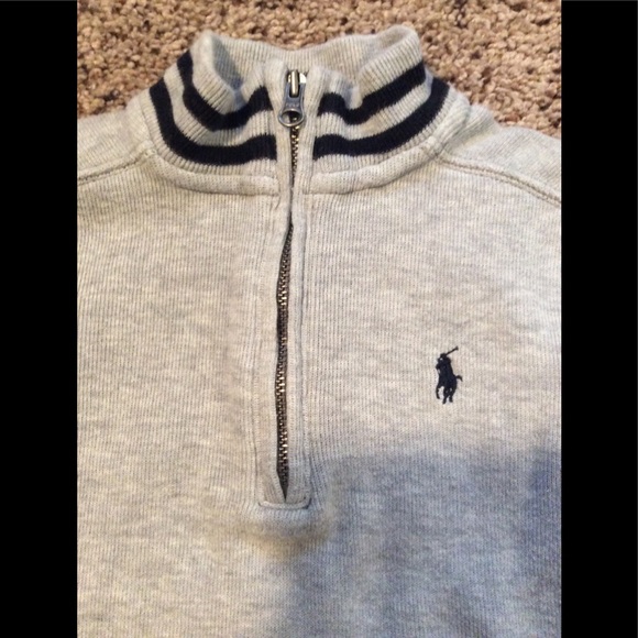 Polo Ralph Lauren Toddler Boys 1/2 Zip Sweater (Gift with Purchase) - Picture 6 of 7